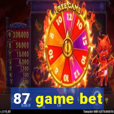 87 game bet